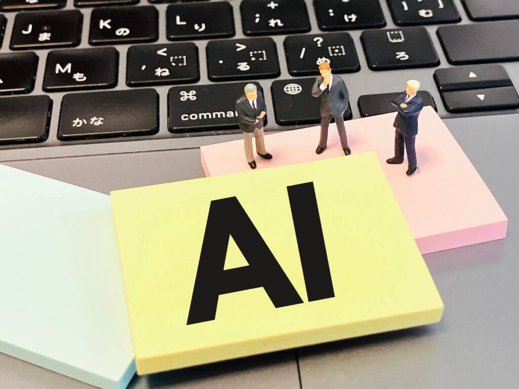 人とAIエージェントが協働するフロンティア・ファームのイメージ